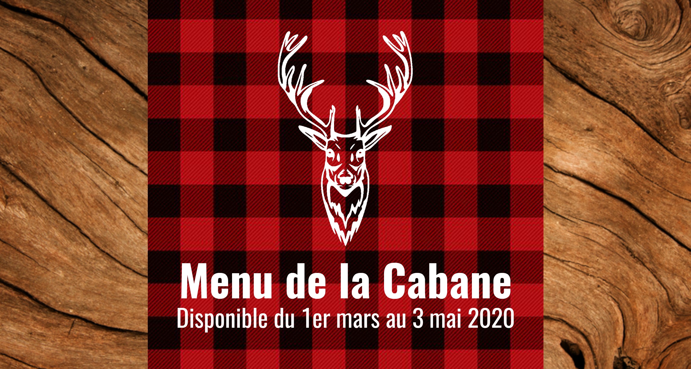 Menu cabane a sucre